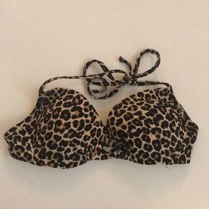 Cheetah Bikini Top
